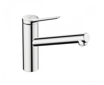 【麗室衛浴】HANSGROHE ZESIS M33廚房單槍龍頭 74802000鉻 | 74802670黑 | 74802800毛絲面