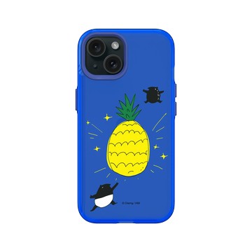 iPhone 15 Clear 激光藍 - 馬來貘 Laimo - Pineapple