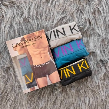 【other more 特選潮流】正品實拍 正品公司貨 CALVIN KLEIN 1981冰絲萊卡男四角內褲三入組