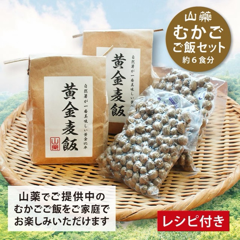 箱根自然薯の森 山薬 自然薯むかごご飯セット 通常発送 通販 Lineポイント最大5 0 Get Lineショッピング