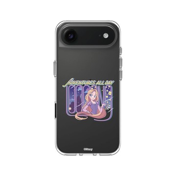 iPhone Air Clear Case（相機按鈕） 透明 - 迪士尼-公主系列 Disney Princess - 啟程冒險