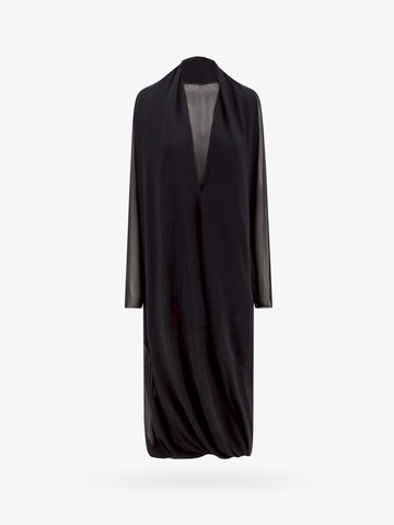 Long dress with wide neckline - MM6 MAISON MARGIELA - gender_Woman