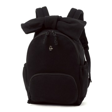CHUMS Big Ribbon Day Pack Sweat後背包 黑色 CH604023K001