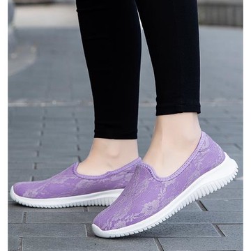 老北京布鞋女超軟舒適孕婦鞋大碼防滑女鞋輕便舒適一腳蹬媽媽鞋