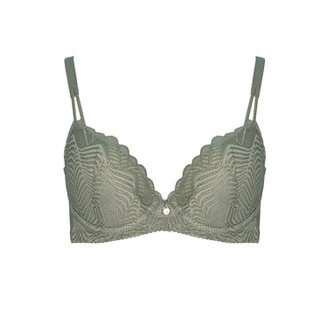 【瑪登瑪朵】無限包覆內衣  B-F罩杯-暗影綠