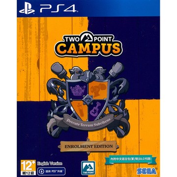 雙點校園 特典版 Two Point Campus Enrolment Edition - PS4 中英文亞版 可免費升級PS5版本