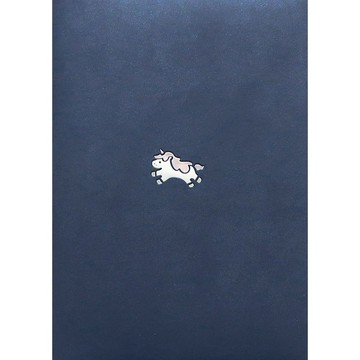 MATOKA 日誌 2026 年版 1 月開始 B6 週記事 方格 獨角獸之夜 藍色