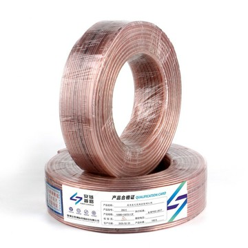 音頻線 音源線 喇叭線 廠家直銷無氧銅音響線全銅純銅音頻線100/800芯喇叭音響線金銀線