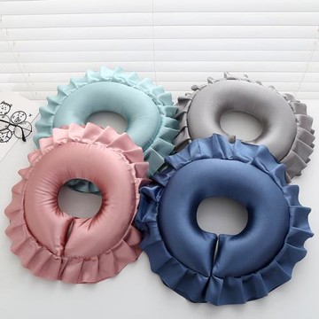 趴枕美容院u型枕美容床枕頭按摩床洞臉墊專用有洞冬季美容趴趴枕