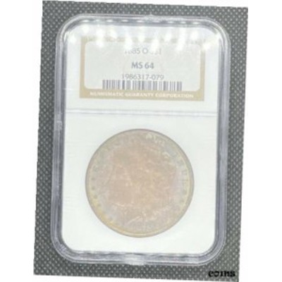 品質保証書付】 アンティークコイン NGC PCGS 1885 O $1 Morgan Silver