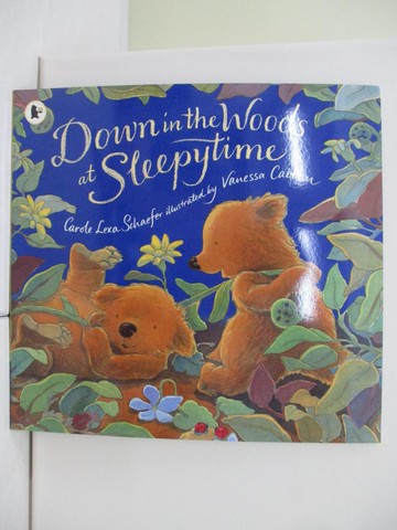 【書寶二手書T3／少年童書_UB2】Down in the Woods at Sleepytime_Carole Lexa Schaefer、Vanessa Cabban