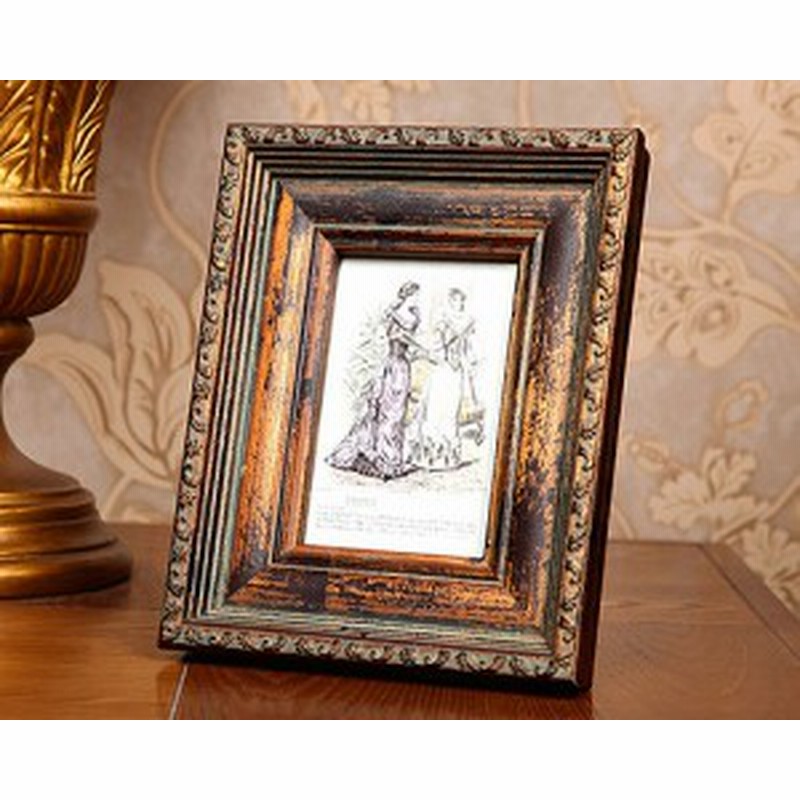 アンティーク ポストカード立て