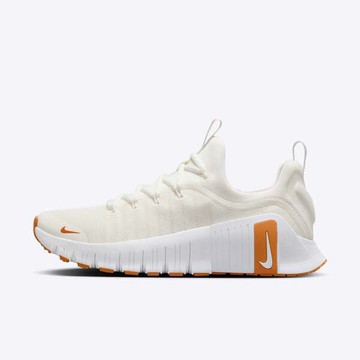 Nike W Free Metcon 6 [FJ7126-103] 女 訓練鞋 運動 健身 重訓 分襪式 緩震 米白 橘