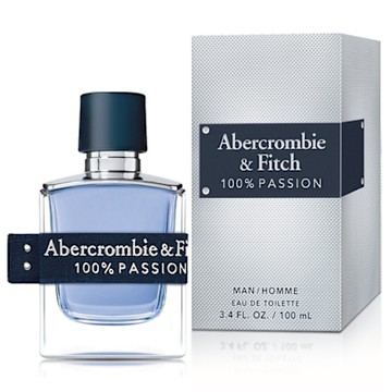 Abercrombie & Fitch 百分百熱情男性淡香水100ml-專櫃公司貨
