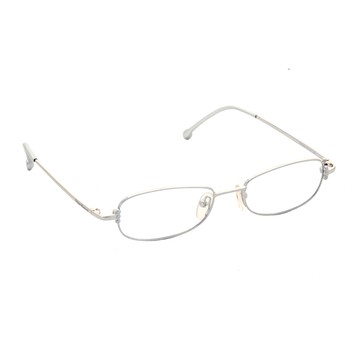 【Vivienne Westwood】時髦金屬橢圓光學鏡框(金) VVW026-04