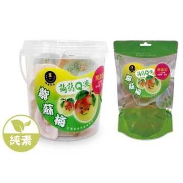 ✨台灣品牌📦 富強森 強森先生 昆娜 蒟蒻Q凍-紫蘇梅口味 #丹丹悅生活