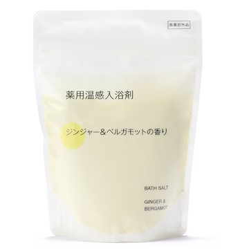 化妝保養品 MUJI 無印良品植萃溫感入浴劑【生薑&佛手柑】 360g (JN9605)