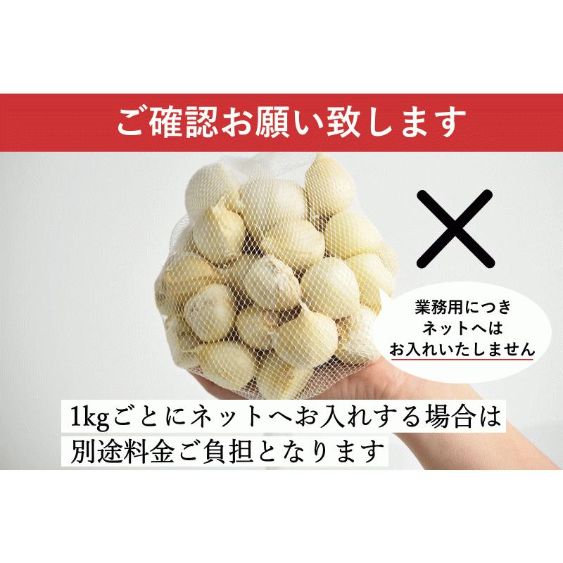 (産直) 業務用 にんにく青森県産 こちらは生産者直送のニンニクです バラ 3kg 皮剥げも有り 送料無料業務用  バラ にんにく