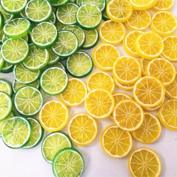 ONEDAY ✨仿真檸檬片 可愛擺件 仿真柳橙切片 拍攝道具 擺拍必備