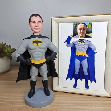 客制化人物公仔 人偶 3D人像畫 似顏繪 定制 超人 生日 紀念 禮物