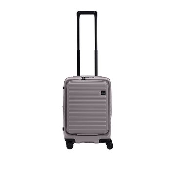 LOJEL CUBO 升級版 21吋 前開式可擴充 防盜防爆拉鍊登機箱 大地灰
