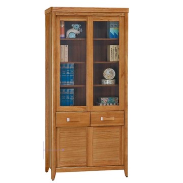 AS DESIGN 雅司家具-馬士3尺推門中抽書櫥-91.5*44*197cm