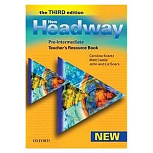 New Headway: Pre-Intermediate Third Edition: Teacher's Resource Book Six-level general English course for adults (Paperback  Revised edition)