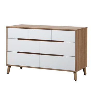 MUNA 肯特烤白雙色七斗櫃