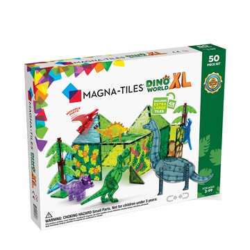 Magna-Tiles®恐龍世界 XL 50片