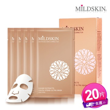 【MILDSKIN】魚子珍萃急救修護面膜4件組
