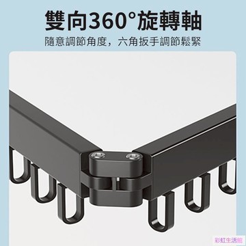 升級加厚折疊曬衣桿加厚太空鋁稱重280斤摺疊伸縮曬衣架伸縮晾衣架折疊曬衣架壁掛桿吊衣架