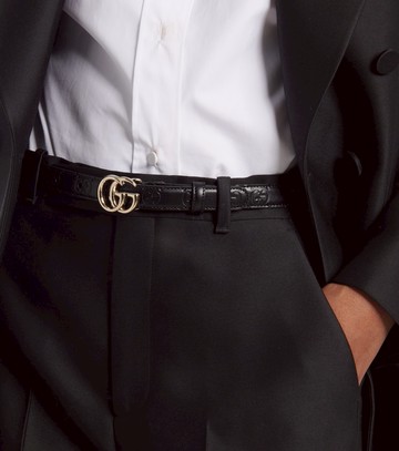 Gucci GG Marmont leather belt