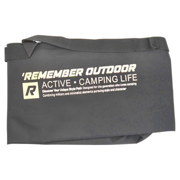 REMEMBER OUTDOOR 營柱戰術收納包 100%聚酯纖維 100cm x 12cm  黑色  1個