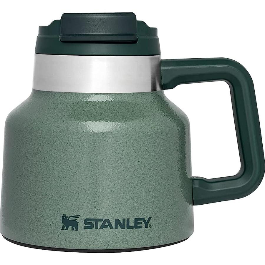 STANLEY 10-02873-037 THE TOUGH-TO-TIP ADMIRAL'S MUG HAMMERTONE GREEN 20OZ   .59L