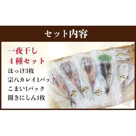 ふるさと納税 北海道の厳選一夜干しセット 北海道旭川市