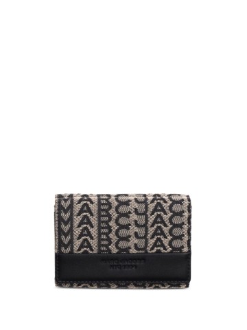 Marc Jacobs - The Monogram Jacquard tri-fold wallet - unisex