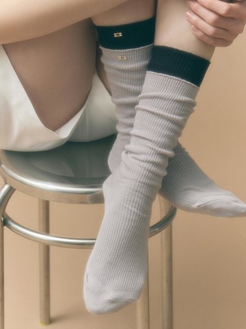 Summer Ribbed Loose Socks (MDAC048)