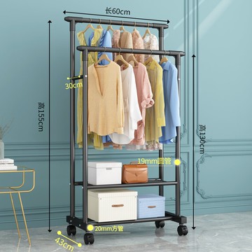 室內晾衣架 晾衣架落地折疊室內單桿式曬衣架臥室掛衣架家用簡易涼衣服的架子【xy5960】