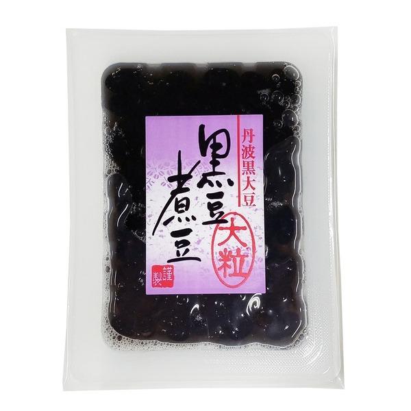 丹波黒豆煮豆 お惣菜 〔330g×2個セット〕 丹波産丹波黒豆100%使用 〔おせち おかず 副菜〕〔代引不可〕[21]