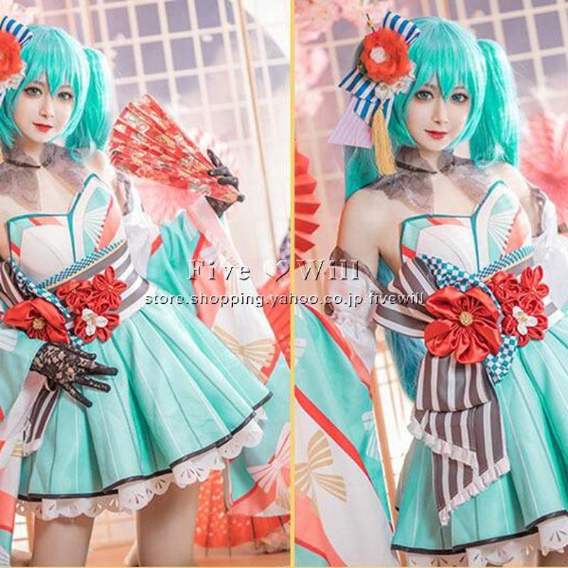 初音ミク 風 はつねみく コスプレ衣装 ウィッグ cosplay チャイナ