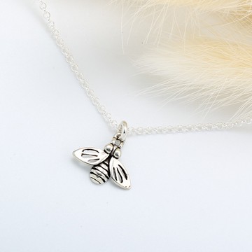 【Angel & Me】可愛 蜜蜂 s925 純銀項鍊 生日 聖誕節 情人節禮物