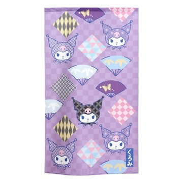 KUROMI 酷洛米 門簾 217244  150 x 85cm  庫洛米 紫色