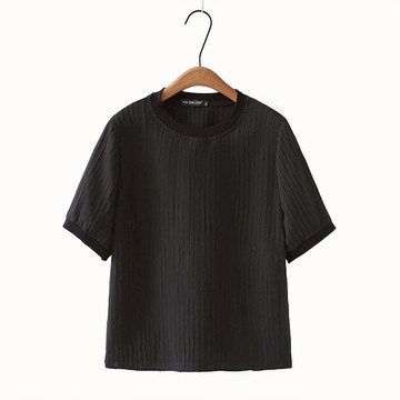 XL~4XL 大碼女裝 短袖t恤女新款大碼寬鬆上衣時尚撞色拼接寬鬆遮肚子半袖24057