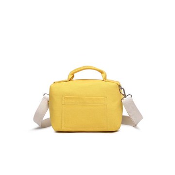 NOL帆布保溫防水便當袋2022新款斜跨午餐便當飯盒袋上班族手拎包