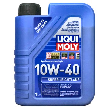 Liqui Moly SUPER LEICHTLAUF 合成機油  10w40  1L  1瓶