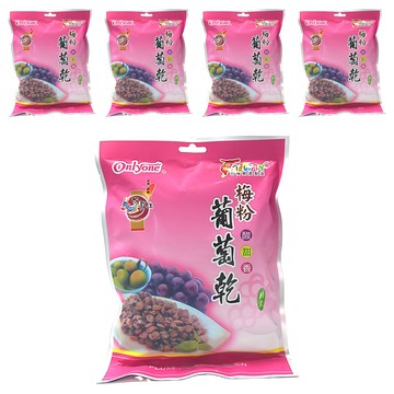Onlyone 海龍王 梅粉葡萄乾  150g  5包