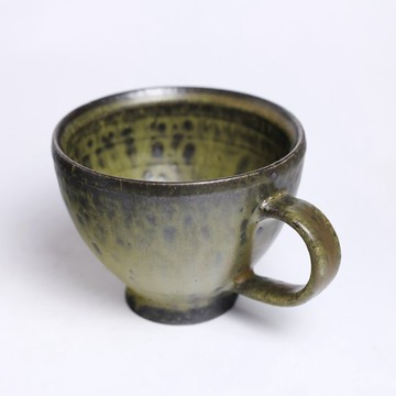 明芽窯 | 柴燒森語茶茉咖啡杯 把杯 陶杯 馬克杯 蒐藏品 H11
