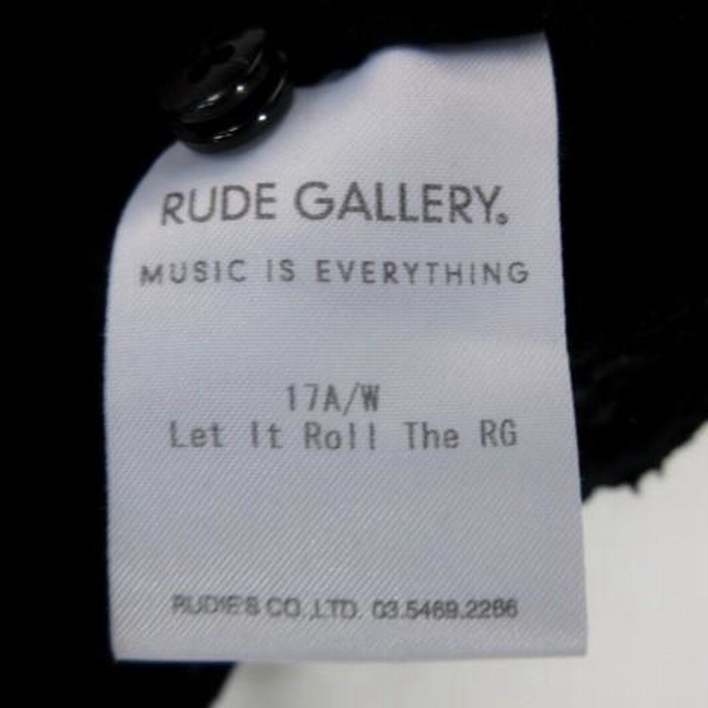 RUDE GALLERY ルードギャラリー 長袖シャツ 17AW バンドカラー