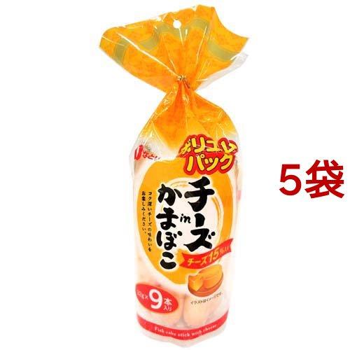 なとり チーズinかまぼこ ボリュームパック 32g*9本入*5袋セット  なとり