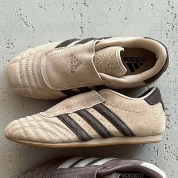 ADIDAS ORIGINALS TAEKWONDO W 奶茶 卡其 跆拳道 休閒 薄底鞋 JQ3606